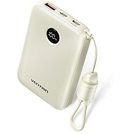 Vention 10000mAh Power Bank (USB-C + USB-C/USB-C/USB-A) 22.5W Beige - Power Bank