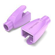 Vention RJ45 Strain Relief Boots Purple PVC Type 100 Pack - Connector Cover