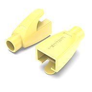 Vention RJ45 Strain Relief Boots Yellow PVC Type 100 Pack - Connector Cover