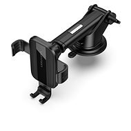 Vention Auto-Clamping Car Phone Mount With Suction Cup Black Square Type - Handyhalterung