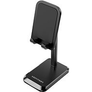 Vention Height Adjustable Desktop Cell Phone Stand Black Aluminum Alloy Type - Phone Holder