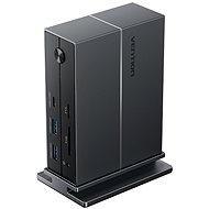 Vention 14-in-1 Thunderbolt 4 Docking Station 8K 40Gbps Gray Aluminum Alloy Type - Docking Station