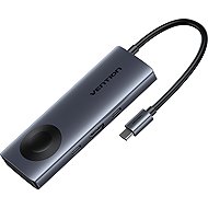 Vention 6-in-1 USB-C Wireless Chraging Docking Station - Docking Station