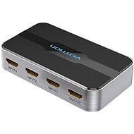 Vention 3 in 1 out HDMI Switcher Gray Aluminium Alloy Type - Splitter 