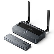 Vention Enterprise-Grade Wireless HDMI to HDMI + VGA + 3.5mm TRS + USB-C Transmitter/Receiver Gray - Wireless Adapter