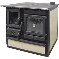 GUČA GULIVER THERMO Smart P right - beige - Wood Stove