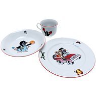 Vetro Plus Mole with mouse and car A13558 - Children's Dining Set