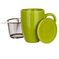 BANQUET BONNET A01925 mug with strainer in green - Mug