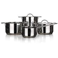 BANQUET Stainless steel cookware set AURA 6pcs - Cookware Set