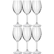 BANQUET Sada pohárov 6 ks Leona Crystal biele víno 230 ml A11304 - Pohár