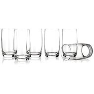 BANQUET Set of 6 glasses 380ml Leona Crystal Long A11298 - Glass
