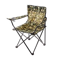 HAPPY GREEN Fishing chair FISH, camouflage (camouflage pattern) - Camping Armchair
