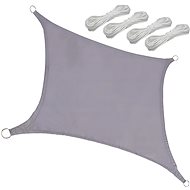 Verk 01887 Sun sheet, 4 × 3 m, grey - Shade Sail
