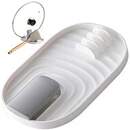 Verk Silicone drip tray for spoons white, 2,5 × 11,5 × 18 cm - Draining Board