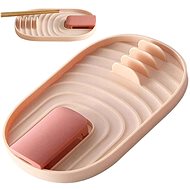 Verk Silicone drip tray for spoons pink, 2,5 × 11,5 × 18 cm - Draining Board