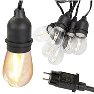 Verk 12300 LED outdoor decorative chain garland 10 bulbs, IP44, 10 m - Decorative Lighting