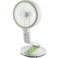 Verk Wireless foldable with LED light green-white - Fan