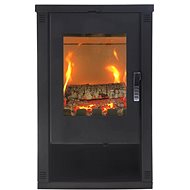 VERSO Lheia, black, 7 kW, flue 150 mm - Wood Stove