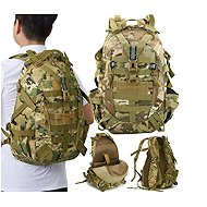 Verk 14606 Military backpack 30 l, brown camouflage - Backpack