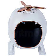 Verk 27502 Aromatherapy Bluetooth alarm clock with speaker, white - Alarm Clock