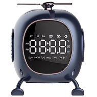 Verk 27502 Aromatherapy Bluetooth alarm clock with speaker, blue - Alarm Clock