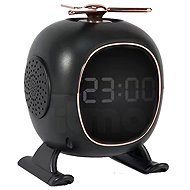 Verk 27502 Aromatherapy Bluetooth alarm clock with speaker, black - Alarm Clock