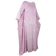 Verk 24307 Fleece blanket with sleeves stars glowing pink - Blanket