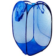 Verk 01607 Folding laundry basket dark blue - Laundry Basket
