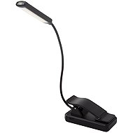 Verk 27415 LED reading lamp with clip , 2 W, black - Clip On Light