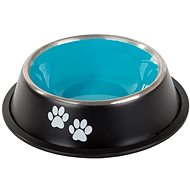 Verk 19395 Dog bowl metal, 400 ml, black - Dog Bowl
