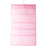 Verk 01907 Laundry organizer pink - Hanging closet organiser