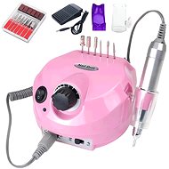 Verk 24496 Nail grinder with attachments 35000 rpm, pink - Nail Grinder