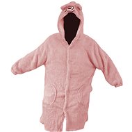 Verk 24555 Monster hoodie, pink - Wearable Blanket