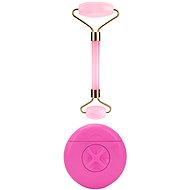 Verk Massage Roller Jade Roller with shaver 3 in 1 pink - Face Roller