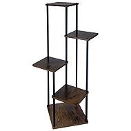Ruhhy 25998 Flower stand 108 × 30 × 30 cm, brown - Flower Stand