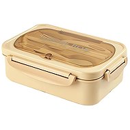 Verk 07270 Snack box with cutlery 1000 ml, brown - Lunch Box