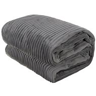 Ruhhy 24494 Microfiber blanket, 160 × 200 cm, grey - Blanket