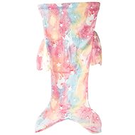 Verk 24551 Mermaid light-up blanket 105 × 42 cm rainbow - Wearable Blanket