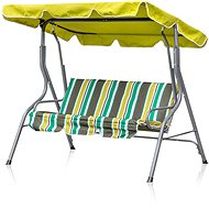 HAPPY GREEN Garden swing for 2 persons PANAMA Spring Lines, lime - Garden Swing