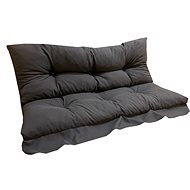 VETROPLUS Swing cushion 130cm, anthracite 8cm - Cushion