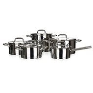 Set of stainless steel cookware EXCELLENT, 10pcs - Cookware Set