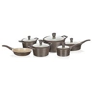 Set of dishes with non-stick surface MARRONE, 11 pcs - Kitchenware Set