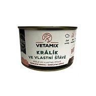 Vetamix Rabbit in own juice 12 × 400g - Canned Dog Food