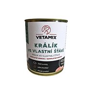 Vetamix Rabbit in own juice 6 × 800g - Canned Dog Food