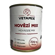 Vetamix Beef mix 6 × 850g - Canned Dog Food