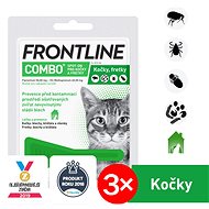 Frontline Combo Spot-on for Cats 1 × 0,5ml 3 pcs - Antiparasitic Pipette