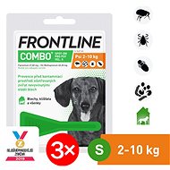 Frontline Combo Spot-on for Dogs S (2 - 10kg) 3 pcs - Antiparasitic Pipette