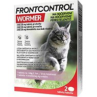 Frontcontrol Wormer for deworming 230/20 mg for cats 2 pcs - Veterinary Product