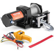 Vevor Electric car winch with wire rope 910 kg - Reel