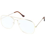 VeyRey Ygraiflor blue light blocking pilot glasses, gold - Computer Glasses